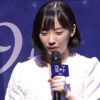 映画星の子のインタビューを受ける芦田愛菜